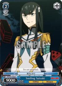 Smiling Satsuki - KILL la KILL - Weiss Schwarz card