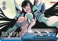 My actions are utterly pure! - KILL la KILL - Weiss Schwarz card