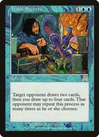 Trade Secrets - Onslaught - Magic: The Gathering card