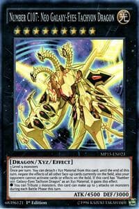 Number C107: Neo Galaxy-Eyes Tachyon Dragon - 2015 Mega-Tins Mega Pack - YuGiOh card