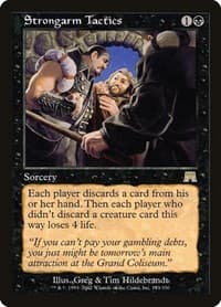 Strongarm Tactics - Onslaught - Magic: The Gathering card