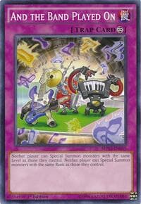 And the Band Played On - 2015 Mega-Tins Mega Pack - YuGiOh card