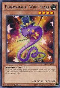 Performapal Whip Snake - 2015 Mega-Tins Mega Pack - YuGiOh card