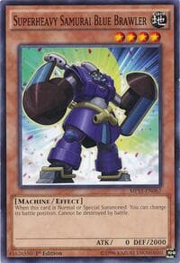 Superheavy Samurai Blue Brawler - 2015 Mega-Tins Mega Pack - YuGiOh card