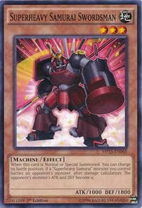 Superheavy Samurai Swordsman - 2015 Mega-Tins Mega Pack - YuGiOh card