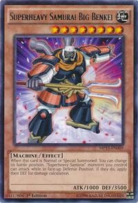 Superheavy Samurai Big Benkei - 2015 Mega-Tins Mega Pack - YuGiOh card