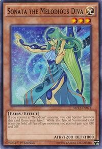 Sonata the Melodious Diva - 2015 Mega-Tins Mega Pack - YuGiOh card