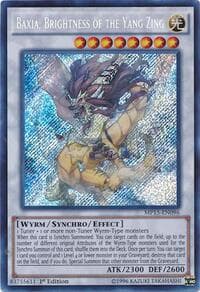 Baxia, Brightness of the Yang Zing - 2015 Mega-Tins Mega Pack - YuGiOh card