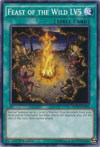 Feast of the Wild LV5 - 2015 Mega-Tins Mega Pack - YuGiOh card