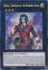 Dante, Traveler of the Burning Abyss - 2015 Mega-Tins Mega Pack - YuGiOh card