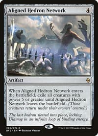 Aligned Hedron Network - Battle for Zendikar - Magic: The Gathering card