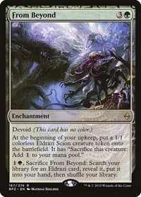 From Beyond - Battle for Zendikar - Magic: The Gathering card