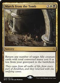March from the Tomb - Battle for Zendikar - Magic: The Gathering card