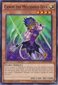 Canon the Melodious Diva - 2015 Mega-Tins Mega Pack - YuGiOh card