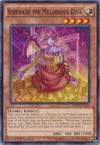 Serenade the Melodious Diva - 2015 Mega-Tins Mega Pack - YuGiOh card