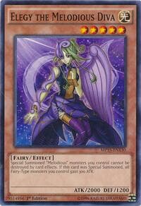 Elegy the Melodious Diva - 2015 Mega-Tins Mega Pack - YuGiOh card