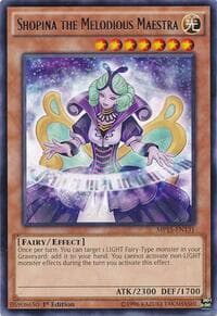 Shopina the Melodious Maestra - 2015 Mega-Tins Mega Pack - YuGiOh card