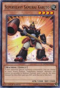 Superheavy Samurai Kabuto - 2015 Mega-Tins Mega Pack - YuGiOh card