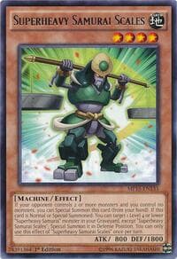 Superheavy Samurai Scales - 2015 Mega-Tins Mega Pack - YuGiOh card