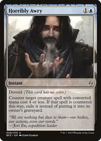 Horribly Awry - Battle for Zendikar - Magic: The Gathering card