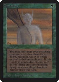 Camouflage - Alpha Edition - Magic: The Gathering card