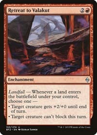 Retreat to Valakut - Battle for Zendikar - Magic: The Gathering card