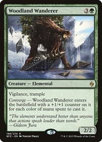 Woodland Wanderer - Battle for Zendikar - Magic: The Gathering card