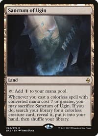 Sanctum of Ugin - Battle for Zendikar - Magic: The Gathering card