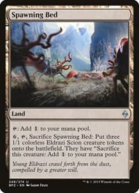 Spawning Bed - Battle for Zendikar - Magic: The Gathering card