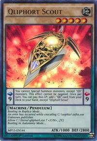 Qliphort Scout - 2015 Mega-Tins Mega Pack - YuGiOh card