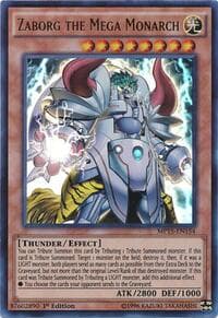 Zaborg the Mega Monarch - 2015 Mega-Tins Mega Pack - YuGiOh card