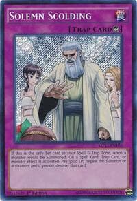 Solemn Scolding - 2015 Mega-Tins Mega Pack - YuGiOh card