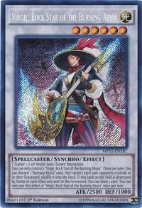 Virgil, Rock Star of the Burning Abyss - 2015 Mega-Tins Mega Pack - YuGiOh card