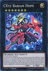 CXyz Barian Hope - 2015 Mega-Tins Mega Pack - YuGiOh card