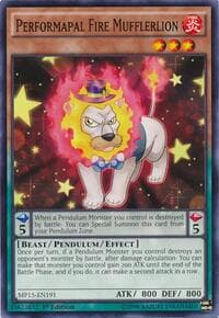 Performapal Fire Mufflerlion - 2015 Mega-Tins Mega Pack - YuGiOh card