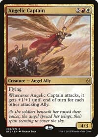 Angelic Captain - Battle for Zendikar - Magic: The Gathering card