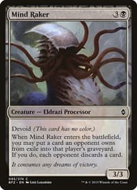 Mind Raker - Battle for Zendikar - Magic: The Gathering card