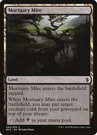 Mortuary Mire - Battle for Zendikar - Magic: The Gathering card