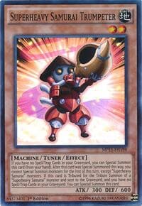 Superheavy Samurai Trumpeter - 2015 Mega-Tins Mega Pack - YuGiOh card