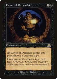 Cover of Darkness - Onslaught - Magic: The Gathering card