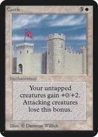 Castle - Alpha Edition - Magic: The Gathering card