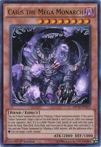Caius the Mega Monarch - 2015 Mega-Tins Mega Pack - YuGiOh card
