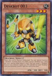 Deskbot 003 - 2015 Mega-Tins Mega Pack - YuGiOh card