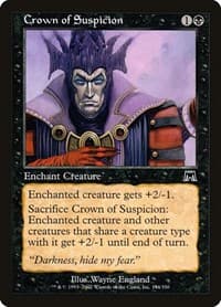 Crown of Suspicion - Onslaught - Magic: The Gathering card