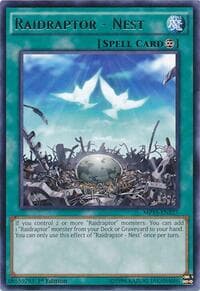 Raidraptor - Nest - 2015 Mega-Tins Mega Pack - YuGiOh card