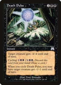 Death Pulse - Onslaught - Magic: The Gathering card