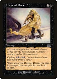 Dirge of Dread - Onslaught - Magic: The Gathering card