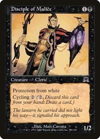 Disciple of Malice - Onslaught - Magic: The Gathering card