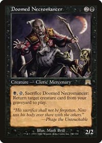 Doomed Necromancer - Onslaught - Magic: The Gathering card