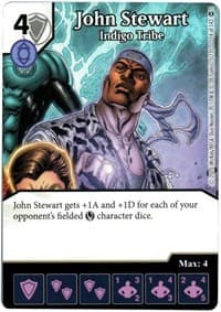 John Stewart - Indigo Tribe - War of Light - Dice Masters card